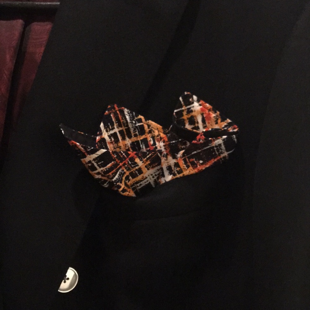 Multi Fall Colored Pocket Square - image 5